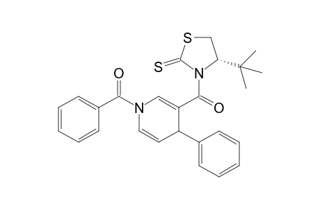 (4S,4'S)-(1-Benzoyl-4-phenyl-1,4-dihydropyridin-3-yl)-(2'-thioxo-4'-tert-butyl-1',3'-thiazolidine-3'-yl)methanone
