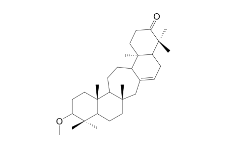 (7aS,13aR,15bR)-11-methoxy-4,4,7a,10,10,13a,15b-heptamethyl-4,4a,5,7,7a,8,9,9a,10,11,12,13,13a,13b,14,15,15a,15b-octadecahydro-1H-cyclohepta[1,2-a:5,4-a']dinaphthalen-3(2H)-one