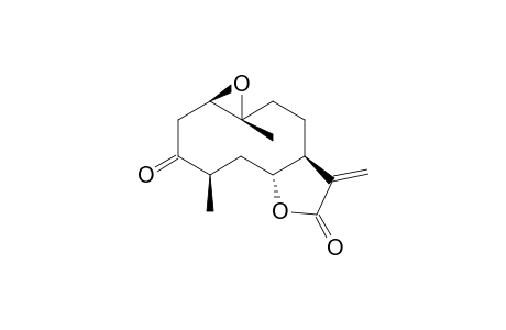 (1aR,4R,5aR,8aS,10aR)-4,10a-Dimethyl-8-methylene-octahydro-1,6-dioxa-cyclopenta[a]cyclopropa[e]cyclodecene-3,7-dione