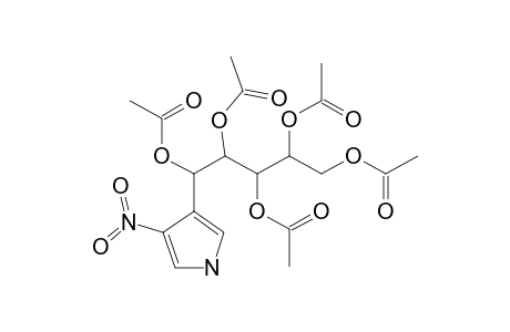 3-(D-GALAKTO-PENTA-O-ACETYL-PENTITOL-1-YL)-4-NITROPYRROLE