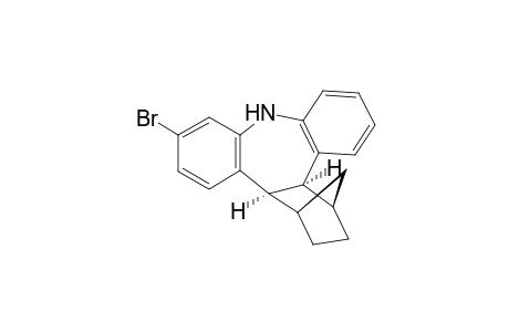 cis,exo-1,2,3,4,4a,13b-Hexahydro-1,4-methano-7-bromo-9H-tribenzo[b,f]azepine