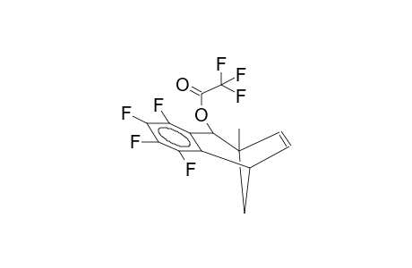 2-ENDO-TRIFLUOROACETOXY-1-METHYL-3,4-TETRAFLUOROBENZOBICYCLO[3.2.1]OCTADIENE