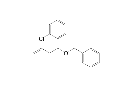 1-(1-(Benzyloxy)but-3-enyl)-2-chlorobenzene.