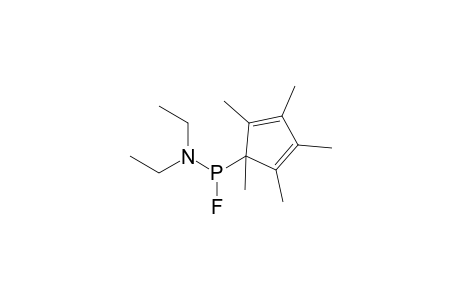 (Diethylamino)(fluoro)-[(pentamethyl)cyclopentadienyl]phosphane