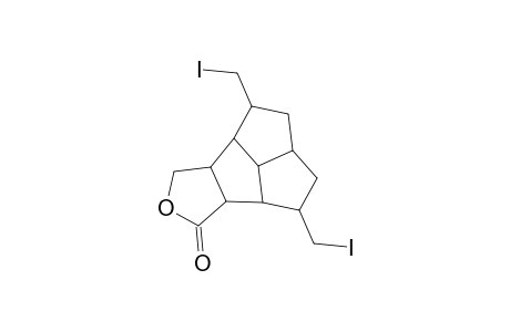 8,12-Bis(iodomethyl)-4-oxatetracyclo[5.5.1.0(2,6).0(10,13)]tridecan-3-one