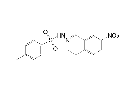 p-toluenesulfonic acid, (2-ethyl-5-nitrobenzylidene)hydrazide