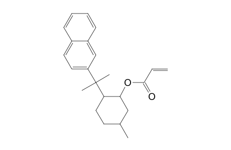 (1r,2s,5r)-5-methyl-2-(1-methyl-1-(2'-naphthyl)ethyl)-cyclohexane-1-yl acrylate