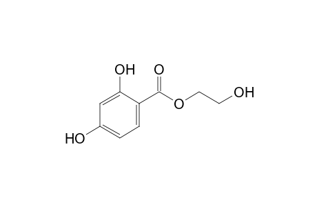 beta-resorcylic acid, 2-hydroxyethyl ester