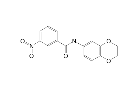 N-(2,3-Dihydro-1,4-benzodioxin-6-yl)-3-nitrobenzamide