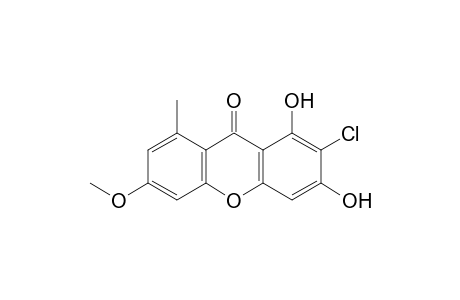2-Chloro-1,3-dihydroxy-6-methoxy-8-methyl-9H-xanthen-9-one