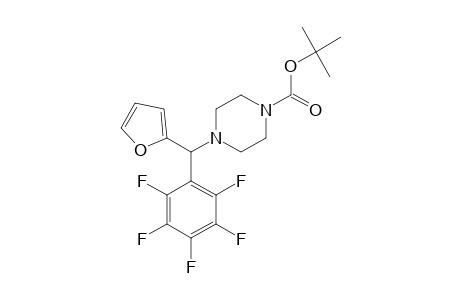 4-[(FURAN-2-YL)-PENTAFLUOROPHENYLMETHYL]-PIPERAZINE-1-CARBOXYLIC-ACID-TERT.-BUTYLESTER