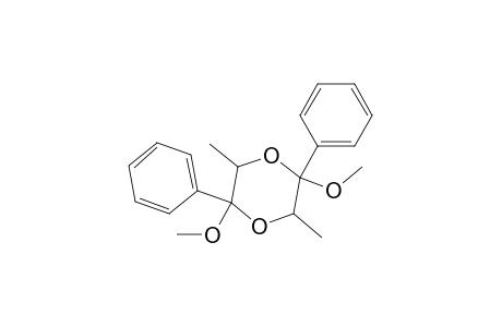 2,5-Dimethoxy-3,6-dimethyl-2,5-diphenyl-1,4-dioxane