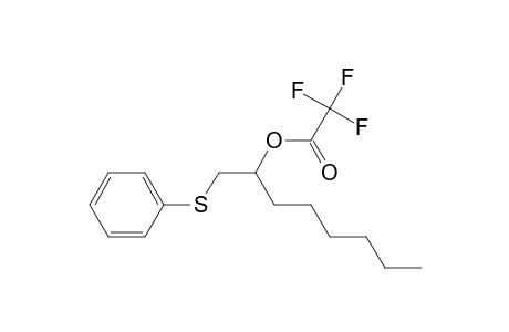 1-Phenylthio-2-trifluoroacetoxyoctane