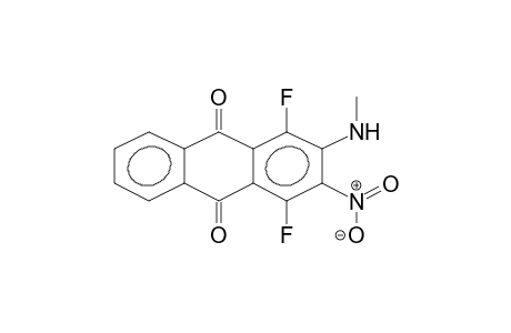 2-NITRO-3-METHYLAMINO-1,4-DIFLUOROANTHRAQUINONE