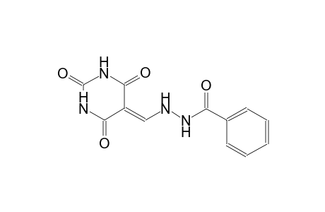 benzoic acid, 2-[(tetrahydro-2,4,6-trioxo-5(2H)-pyrimidinylidene)methyl]hydrazide