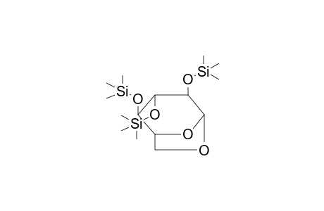 1,6-ANHYDRO-2,3,4-TRI-O-TRIMETHYLSILYL-BETA-D-GLUCOPYRANOSE