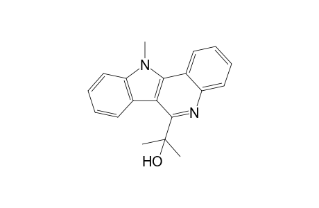 6-(1-Hydroxy-1-methylethyl)-11-methyl-11H-indolo[3,2-c]quinoline