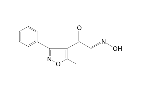 5-METHYL-3-PHENYL-4-ISOXAZOLEGLYOXYLALDEHYDE, OXIME