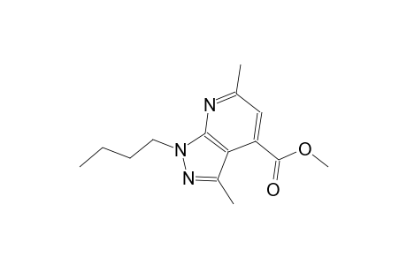 methyl 1-butyl-3,6-dimethyl-1H-pyrazolo[3,4-b]pyridine-4-carboxylate