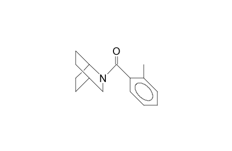 N-(2-Methyl-benzoyl)-2-aza-bicyclo(2.2.2)octane isomer 1
