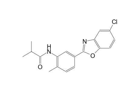 propanamide, N-[5-(5-chloro-2-benzoxazolyl)-2-methylphenyl]-2-methyl-