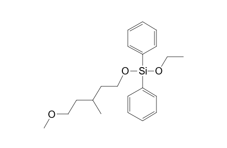 Silane, diphenylethoxy(5-methoxy-3-methylpentyloxy)-