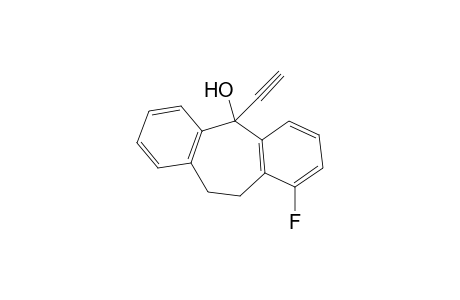 1-Fluoro-5-ethynyl-10,11-dihydro-5H-diphenyl[a,d]cycloheptan-5-ol