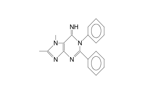 7,8-Dimethyl-1,2-diphenyl-7H-purin-6(1H)-imine