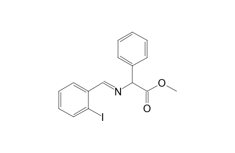 Methyl N-(2-iodobenzylidene)phenylglycinate
