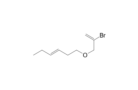 (E)-1-(2-bromanylprop-2-enoxy)hex-3-ene