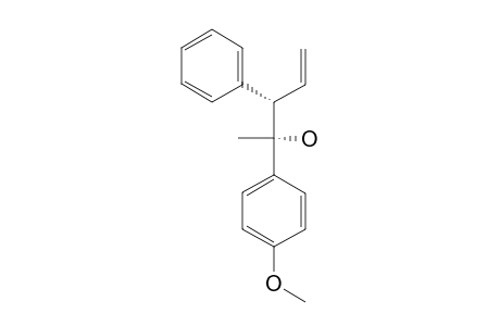 (2R*,3R*)-2-(4-METHOXYPHENYL)-3-PHENYL-4-PENTEN-2-OL