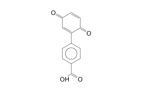 4-(3,6-Dioxo-1,4-cyclohexadien-1-yl)benzoic acid
