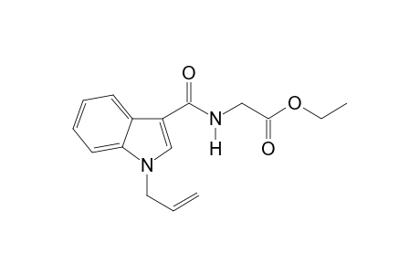 Ethyl ([(1-[prop-2-en-1-yl]-1H-indol-3-yl)carbonyl]amino)acetate