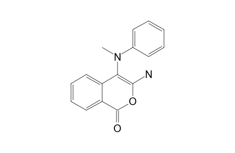 3-AMINO-4-(METHYLPHENYLAMINO)-1H-ISOCHROMEN-1-ONE