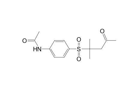 N-(4-[(1,1-Dimethyl-3-oxobutyl)sulfonyl]phenyl)acetamide