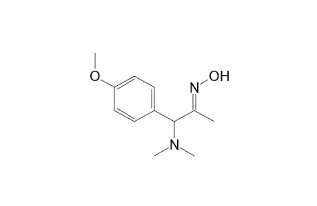 2-Propanone, 1-(dimethylamino)-1-(4-methoxyphenyl)-, oxime