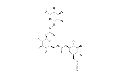 #23;METHYL-6-DEOXY-6-[N'-[6-DEOXY-6-[N'-(6-AZIDO-6-DEOXY-BETA-D-GLUCOPYRANOSYL)-THIOUREIDO]-6-DEOXY-BETA-D-GLUCOPYRANOSYL]-THIOUREIDO]-ALPHA-D-GLUCOPYRA