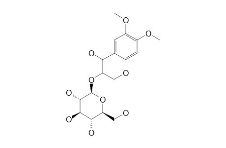 4-O-METHYLGUAIACYL-GLYCEROL-2'-O-BETA-D-GLUCOPYRANOSIDE