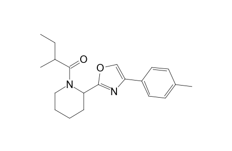 2-methyl-1-(2-(4-(p-tolyl)oxazol-2-yl)piperidin-1-yl)butan-1-one