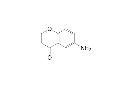 4-Chromanone, 6-amino-