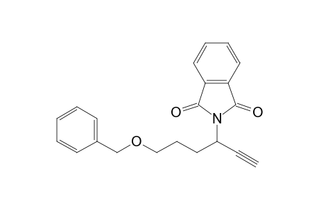 2-[(1R)-1'-(3"-Benzyloxypropyl)prop-2'-yn-1'-yl]-1H-isoindole-1,3(2H)-dione