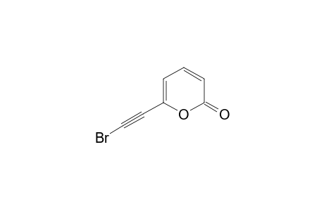 6-(2-bromanylethynyl)pyran-2-one
