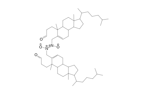 3,4-Secocholest-5-en-3-al, 4,4'-azobis-, N,N'-dioxide, (E)-