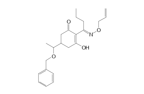 1,3-Cyclohexanedione, 5-[1-(phenylmethoxy)ethyl]-2-[1-[(2-propenyloxy)amino]butylidene]-, (enol form)