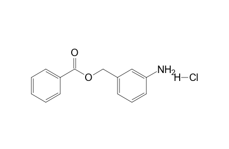 3-Aminobenzyl benzoate hydrochloride