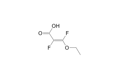 TRANS-ALPHA,BETA-DIFLUORO-BETA-ETHOXYACRYLIC ACID