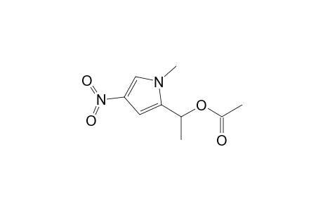 1H-Pyrrole-2-methanol, .alpha.,1-dimethyl-4-nitro-, acetate (ester)