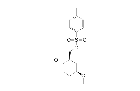 DL-(1,5/4)-1-O-METHYL-5-C-(PARA-TOLUENESULFONYLOXY)-METHYL-1,4-CYCLOHEXANEDIOL