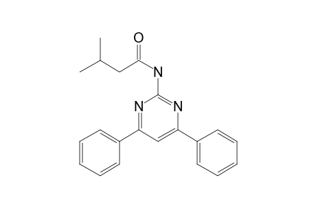 N-(4,6-Diphenylpyrimidin-2-yl)-3-methylbutanamide