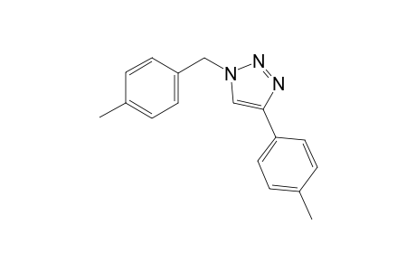 1-[(4-Methylphenyl)methyl]-4-(4-methylphenyl)-1H-1,2,3-triazole